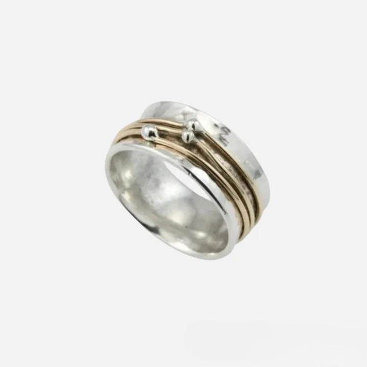 Bianca | Vintage Gold Plated Silver Ring