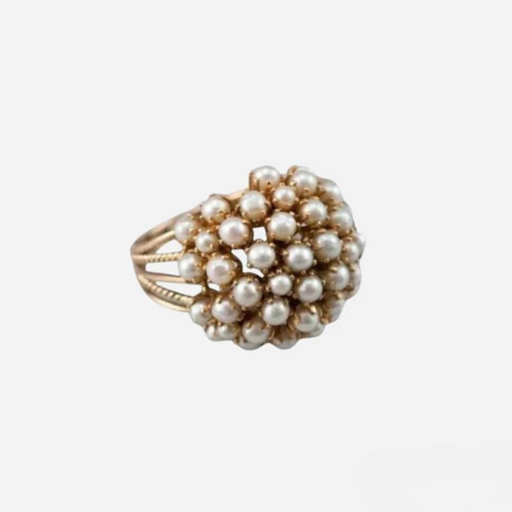 Monica | Pearl-Encrusted Ring