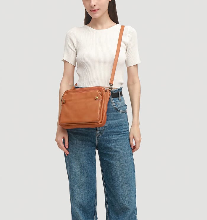 Classic Leather Tote Bag